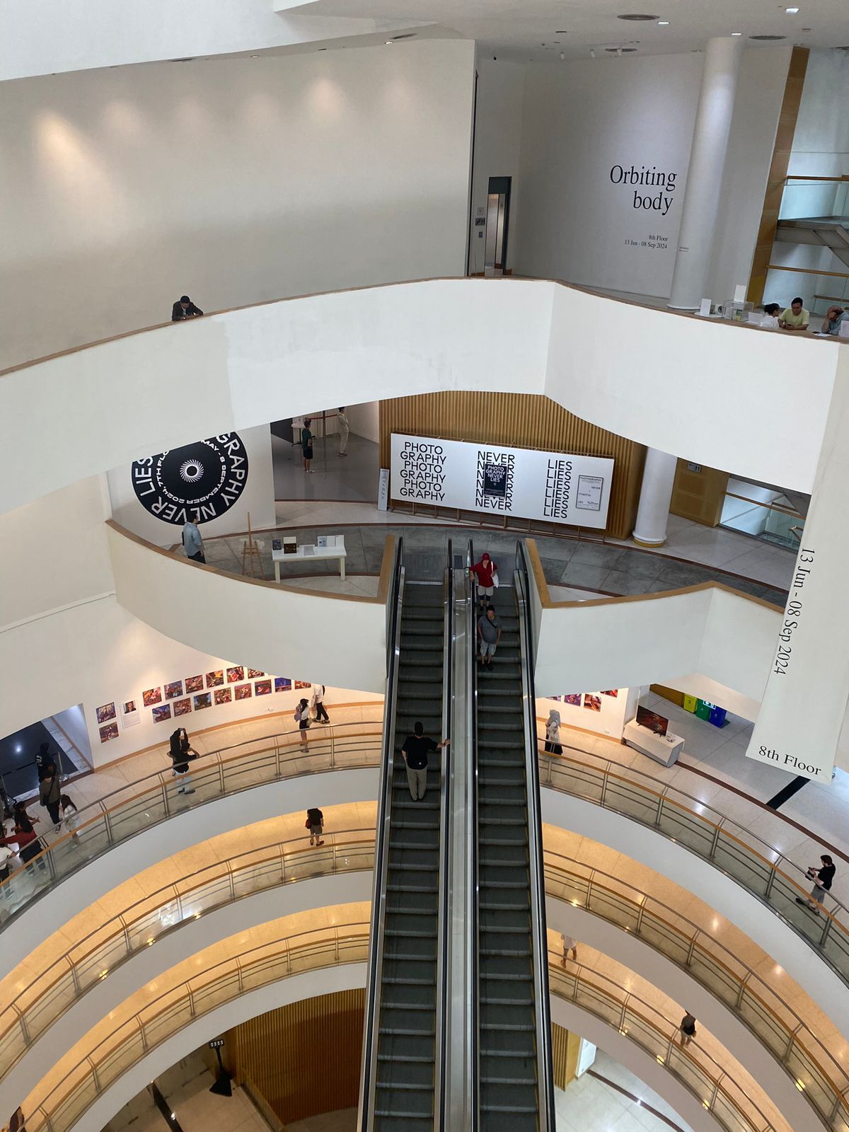 Inside Bangkok Art and Culture Center (Photo: Jove Moya)