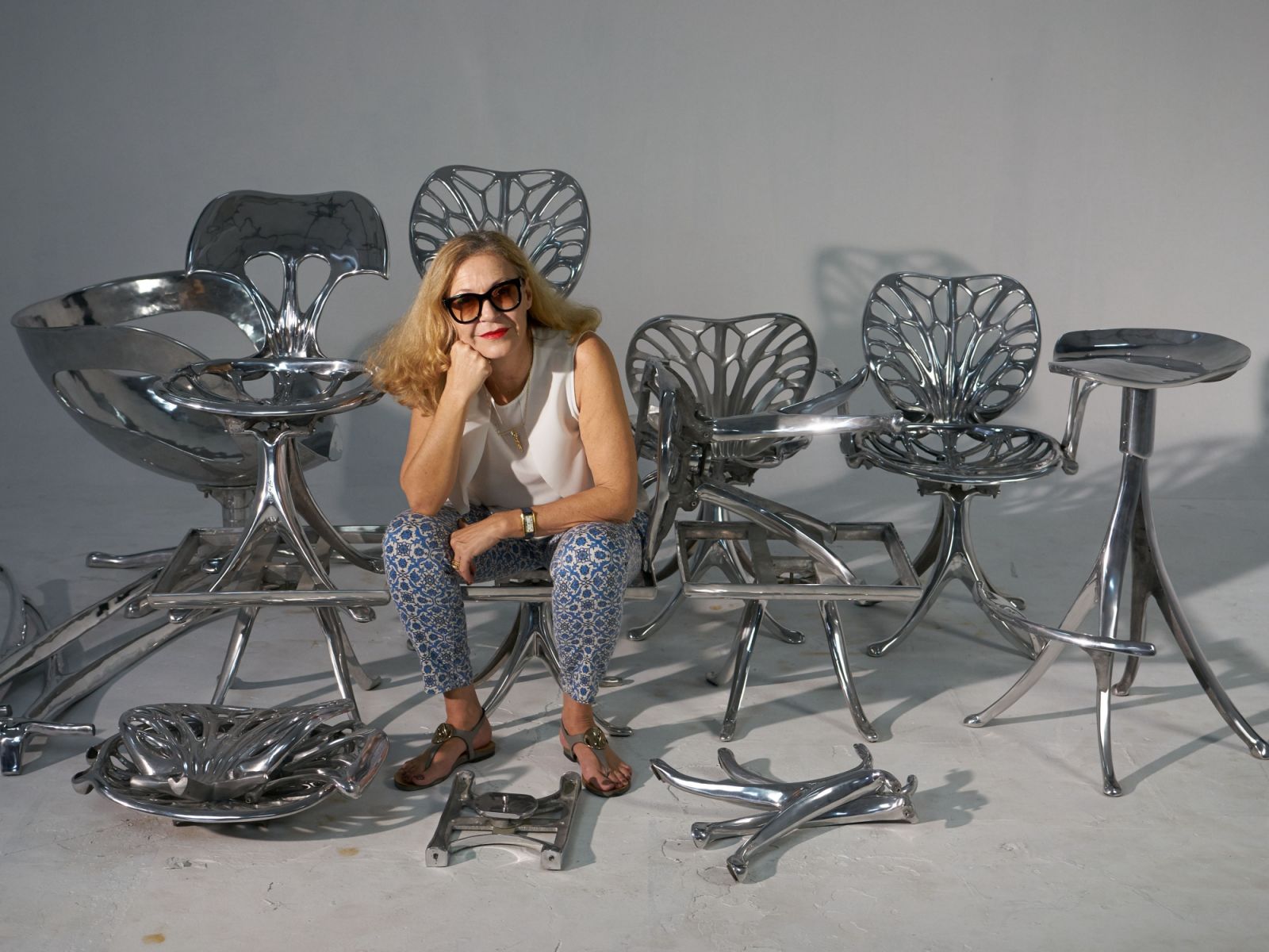 Nervure armchair (Michèle DeAlbert collection)