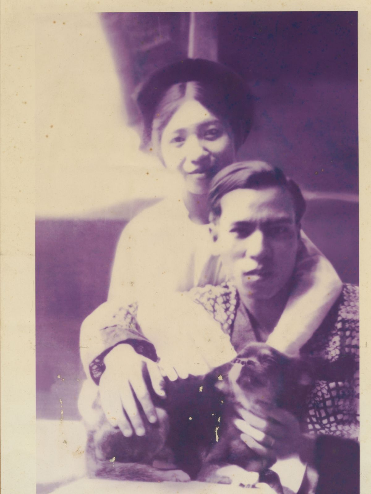 Quasar Khanh and his mother