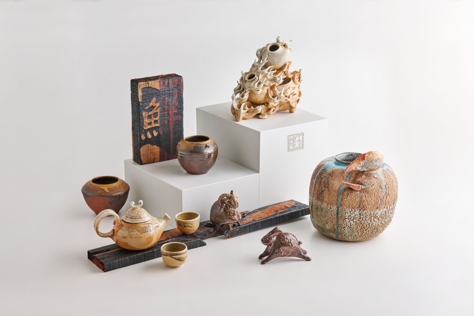Selected art pieces are available for purchase, with a portion of proceeds donated to the Autism Resource Centre (Singapore) (Photo: The Fullerton Singapore)