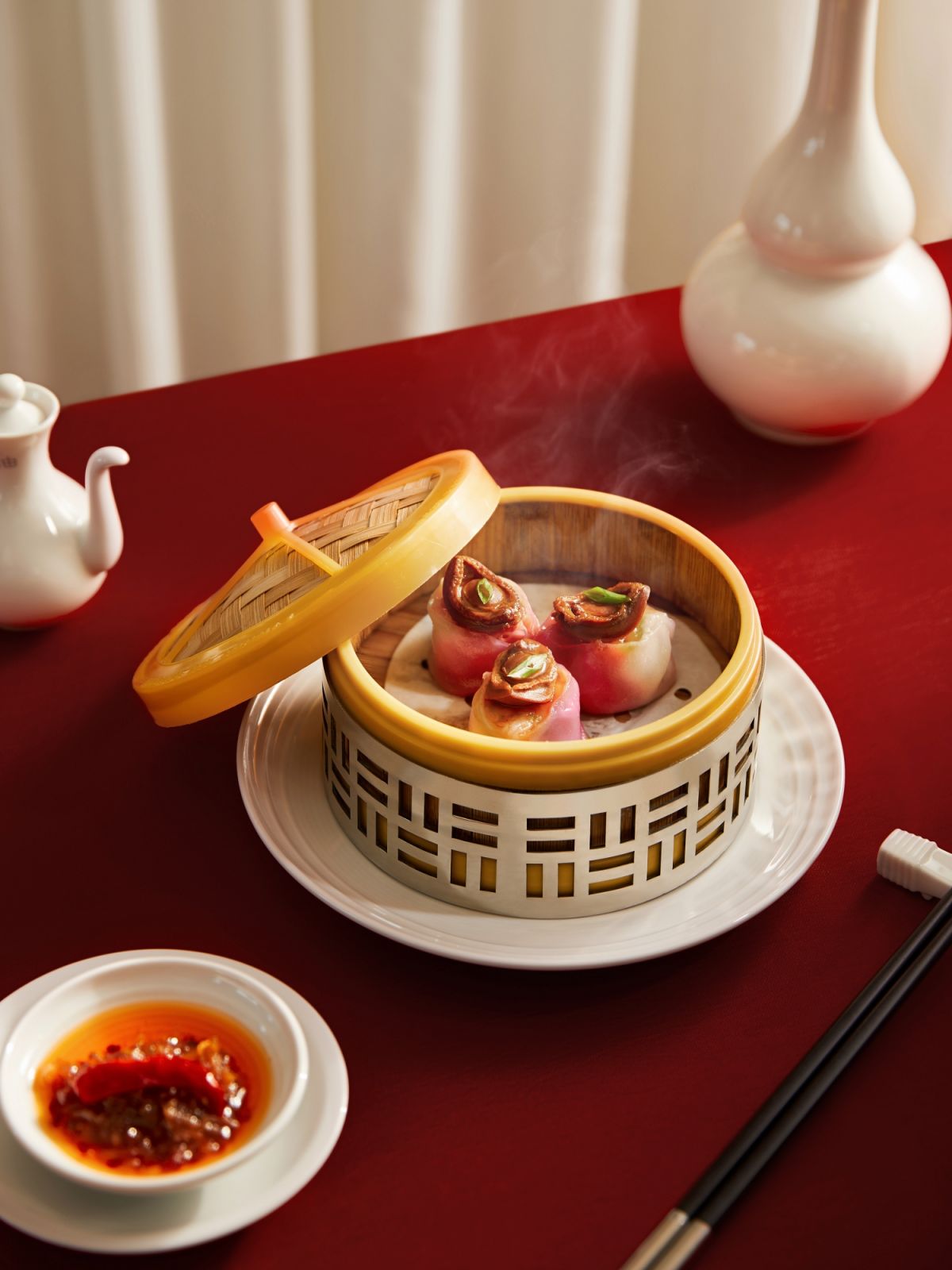 Món ăn tại nhà hàng Li Bai (Ảnh: Sheraton Saigon)