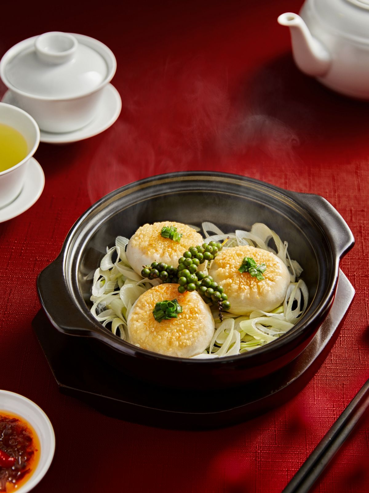 Món ăn tại nhà hàng Li Bai (Ảnh: Sheraton Saigon)