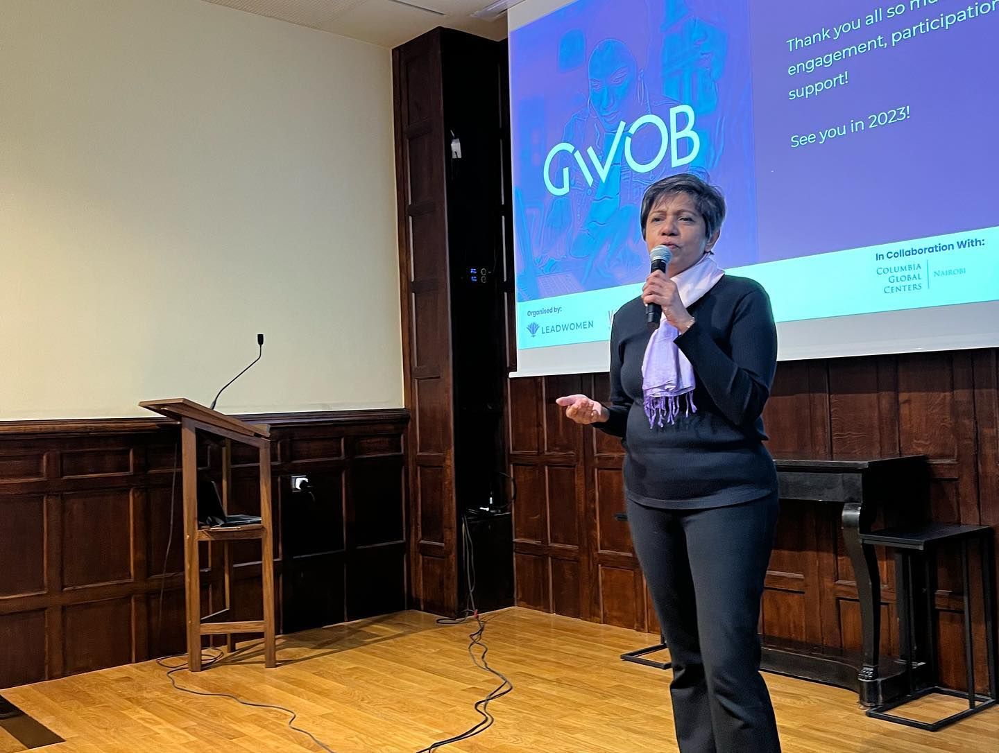Anne at the Global Women on Boards graduation ceremony in France in 2022 (Photo: LeadWomen)
