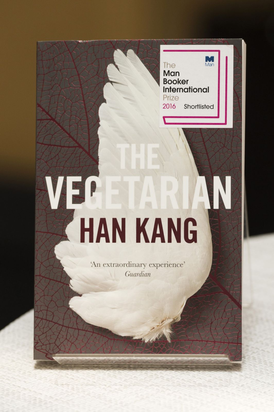 LONDON, UNITED KINGDOM - MAY 16:  2016 Man Booker International Prize for the book titled The Vegetarian by author Han Kang and translated by translator in London, United Kingdom on May 16th, 2016      (Photo by Ray Tang/Anadolu Agency/Getty Images)