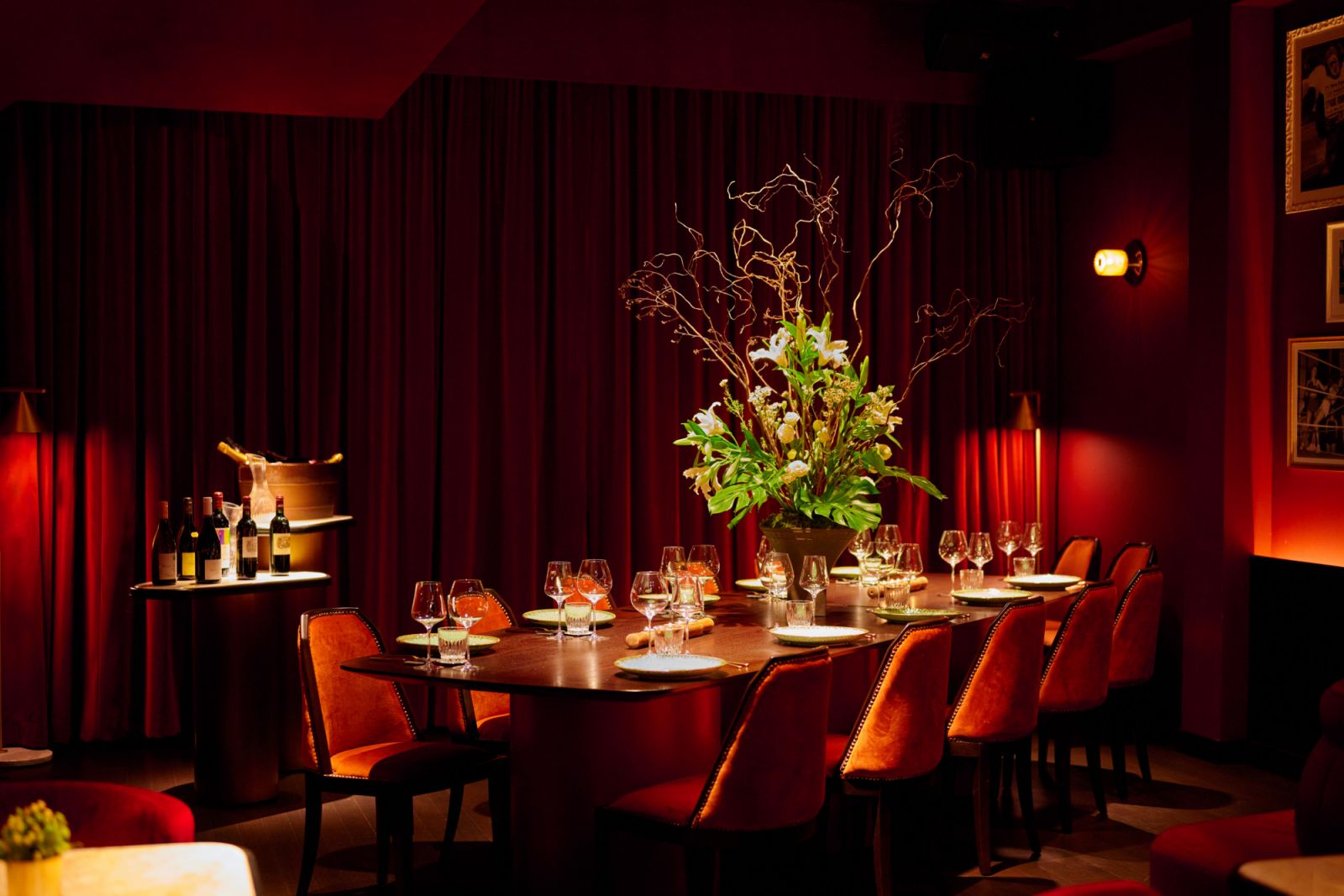 The private room at Revolver