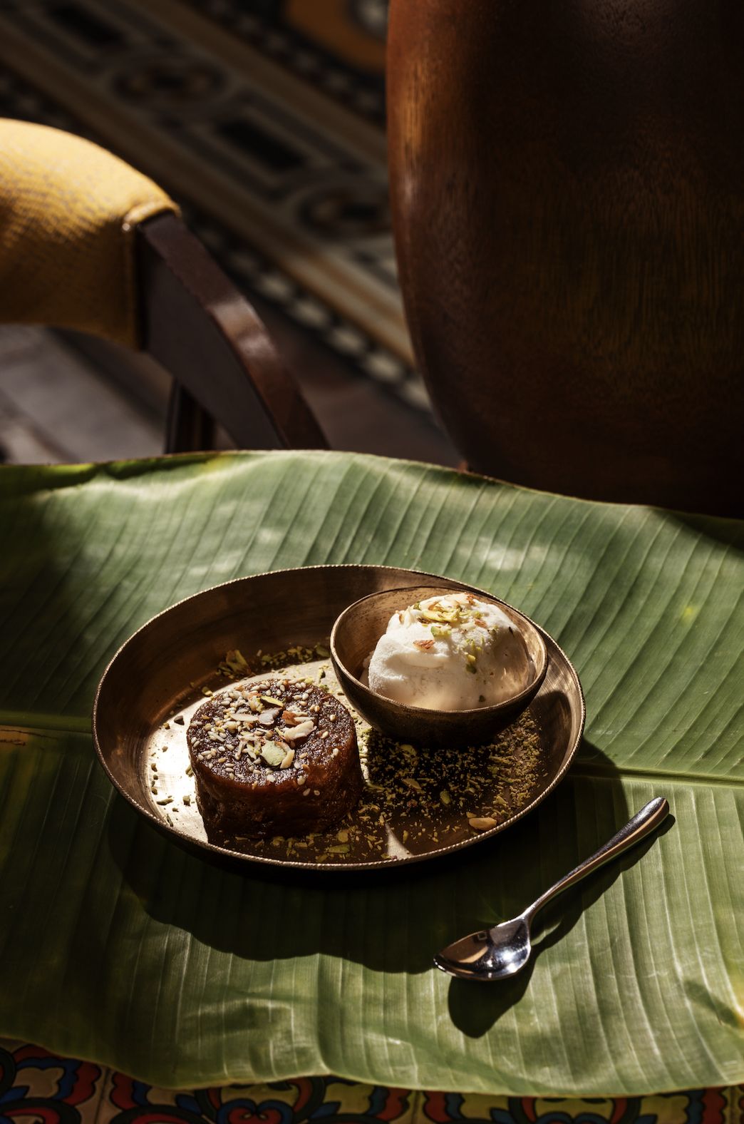 Standout black sesame palm jaggery desert (Photo: Podi & Poriyal)
