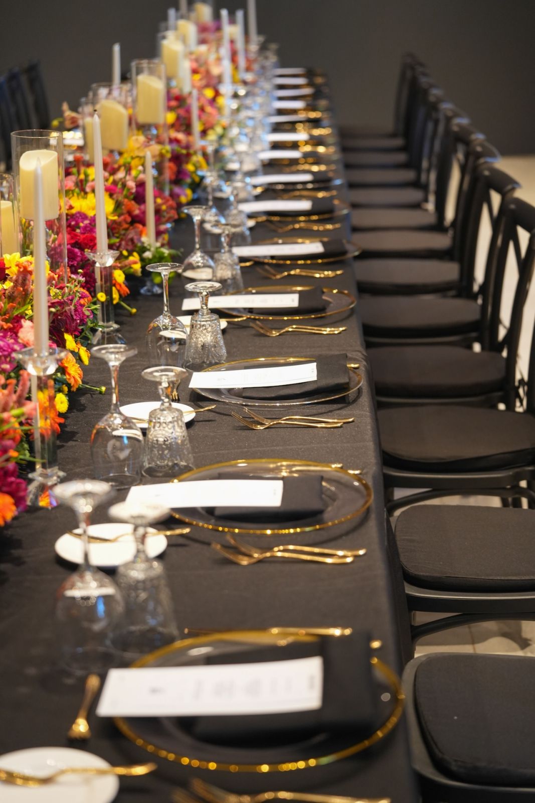 The dining setup at Centro De Turismo Intramuros for the PIID's 60th anniversary