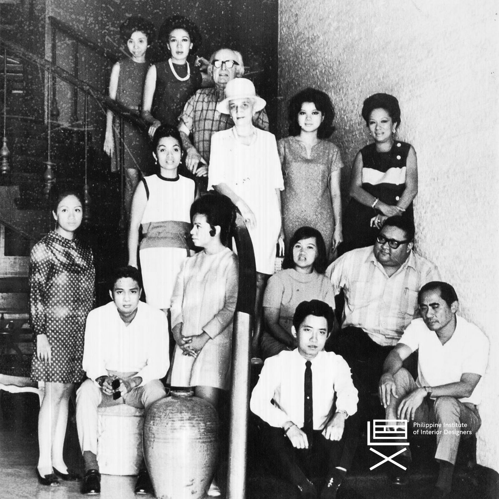 The group of pioneering Interior Designers and Architects who started a professional organisation for Philippine Interior Designers