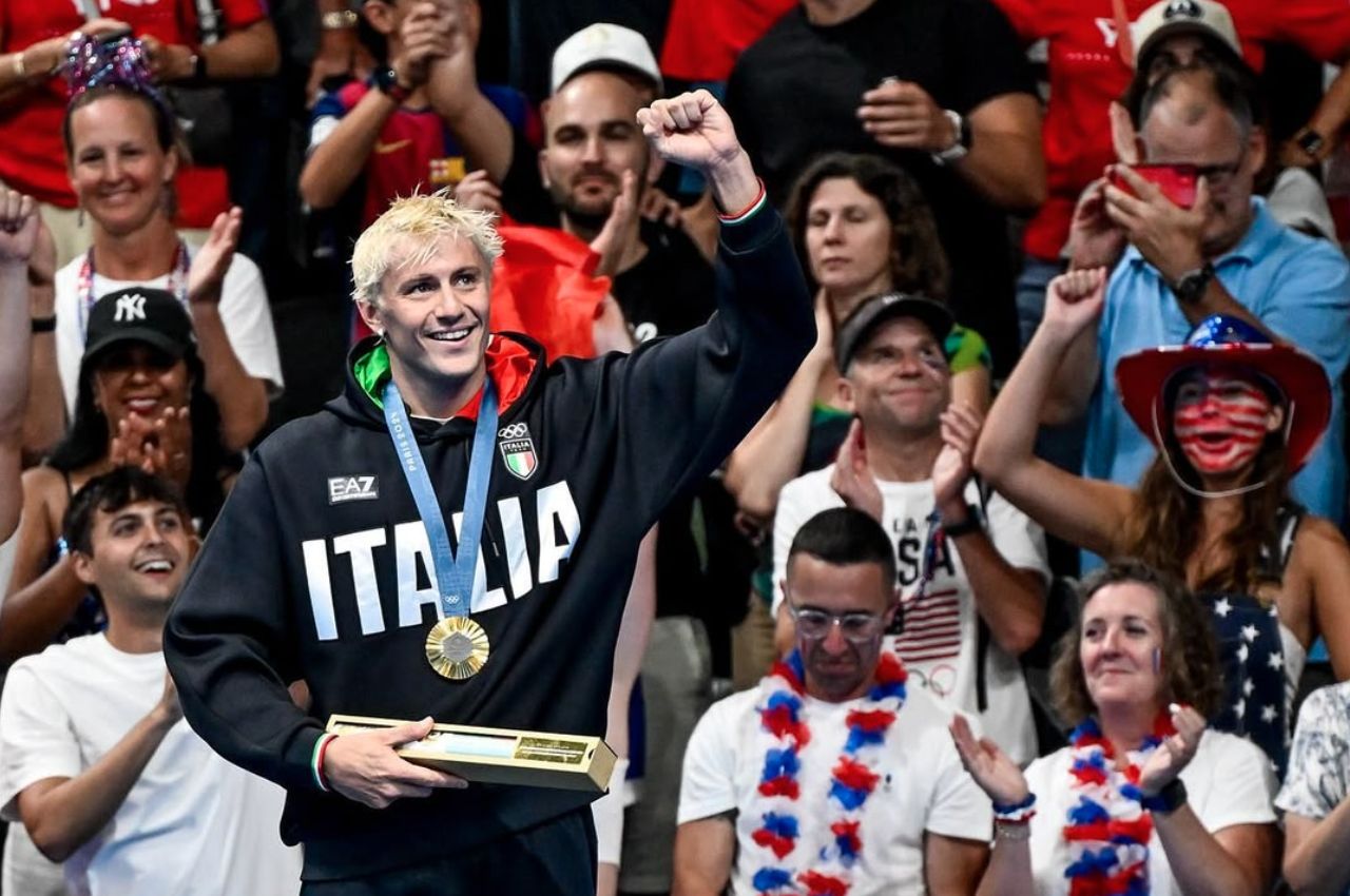 Martinenghi at the 2024 Paris Olympics (Photo: Instagram / @nicolomartinenghi)