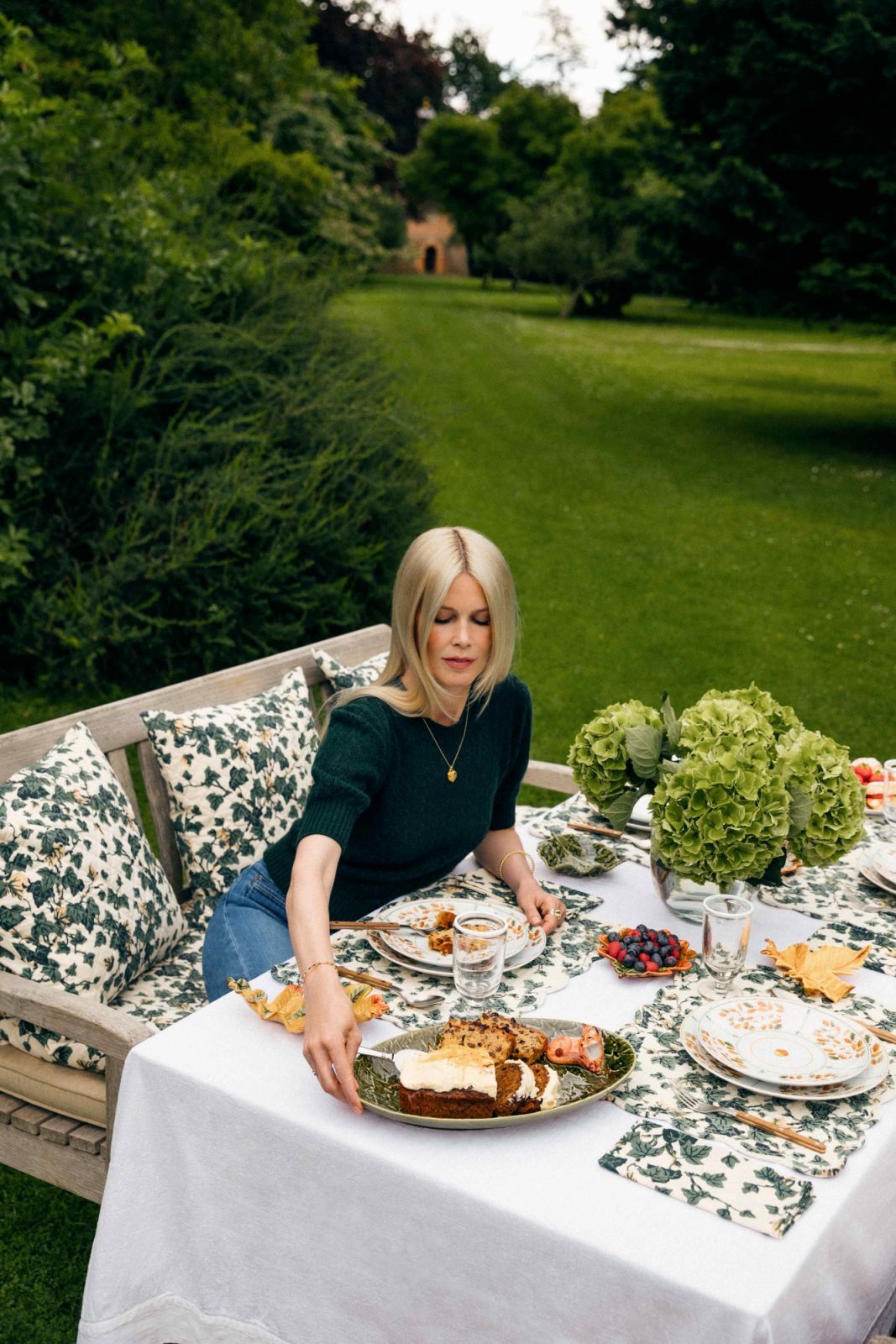 Relaxed and informal, but always looking interesting and inviting