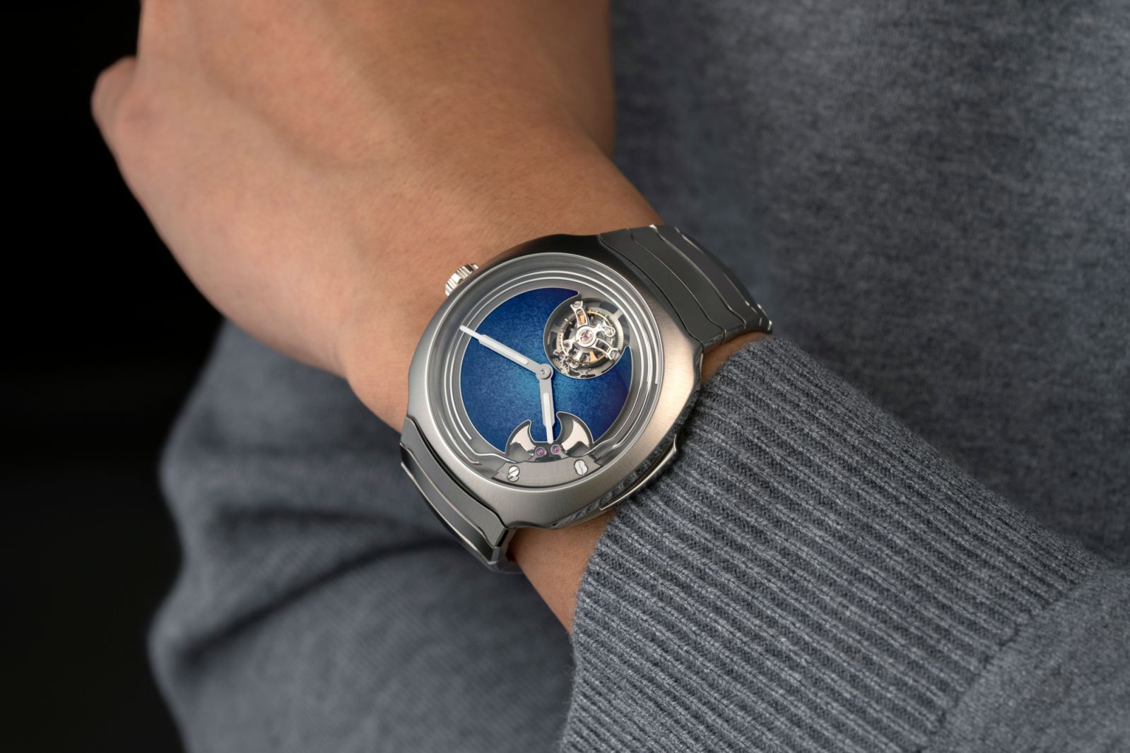The Streamliner Concept Minute Repeater (Photo: courtesy of H Moser & Cie)