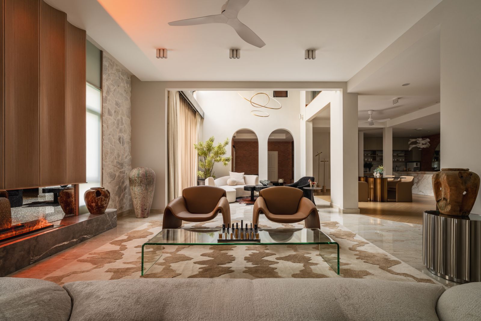 Home tour of Courtyard House: Sunlit luxury home renovation in Malaysia ...