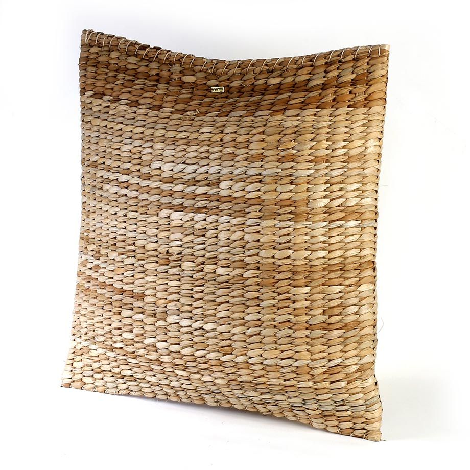 Seagrass Pillow by Larone Artisans/Habi Home (Photo: FAME Plus Website)