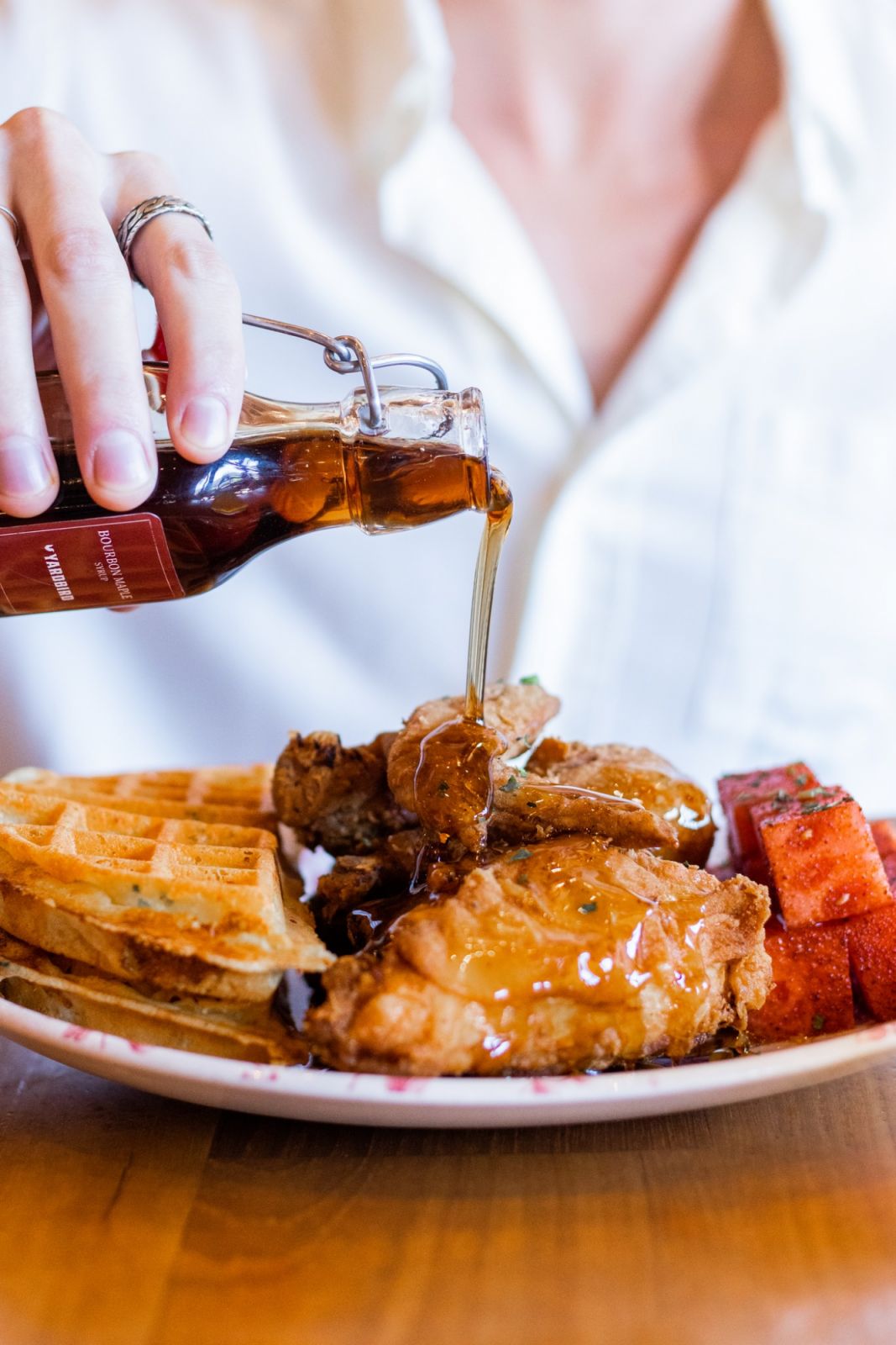 Chicken and Waffles (Photo: Facebook/Yardbird Table & Bar)