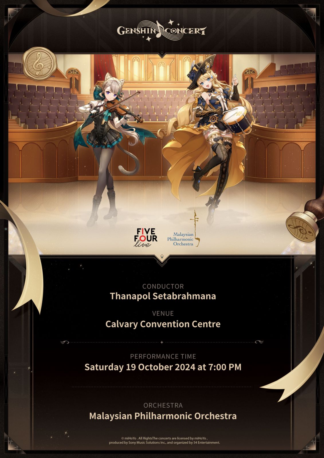 Genshin Concert Tour poster