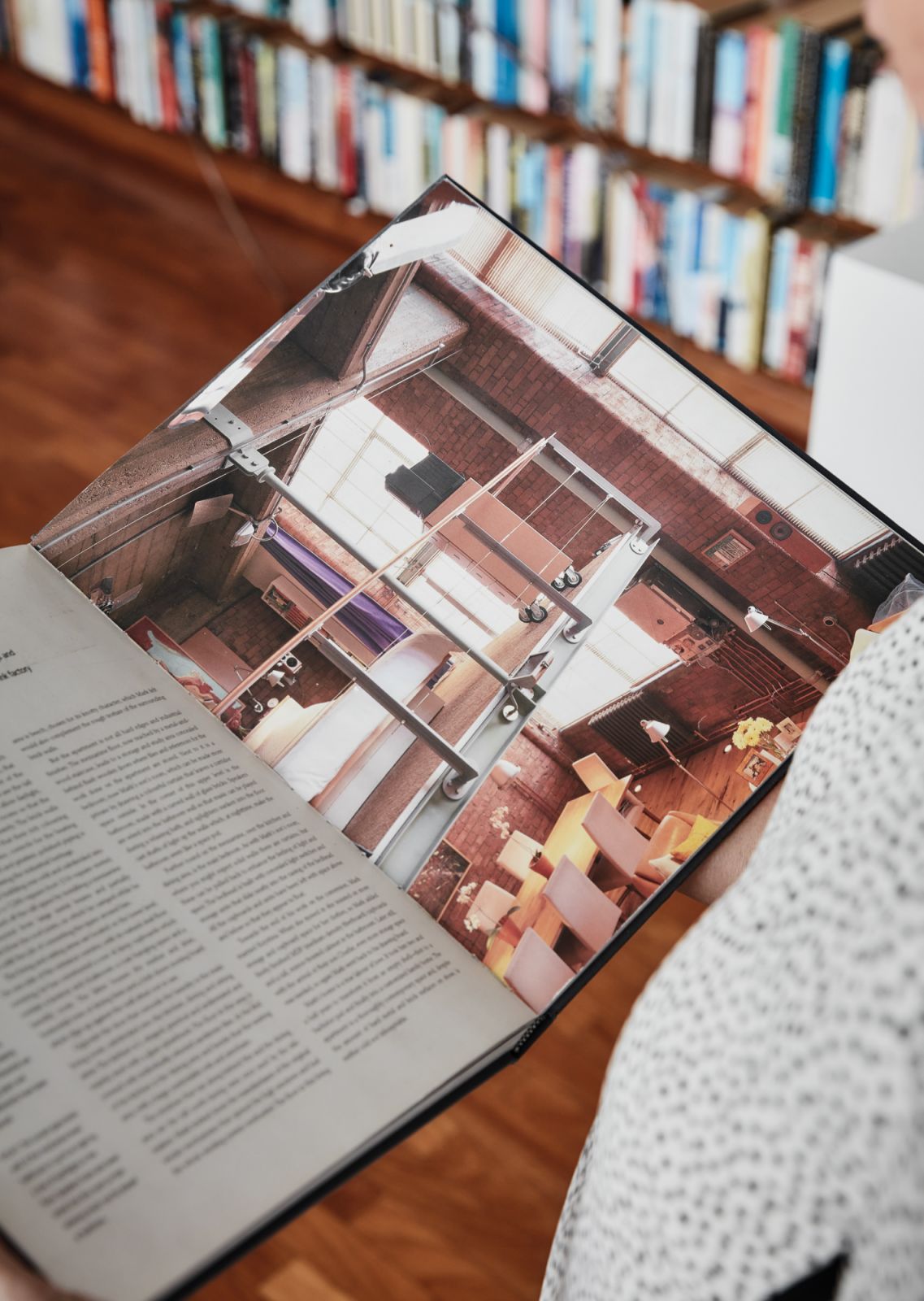The couple’s makeshift industrial loft in England, featured in Innovative Interiors by Vinny Lee