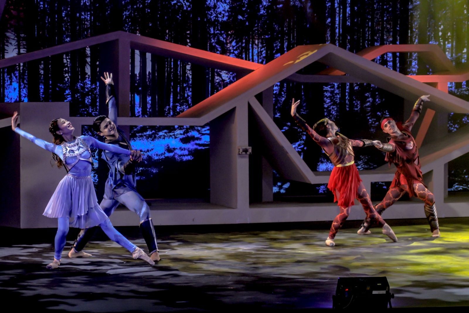 Florante, Laura, Aladin and Flerida (Photo: Ballet Manila)