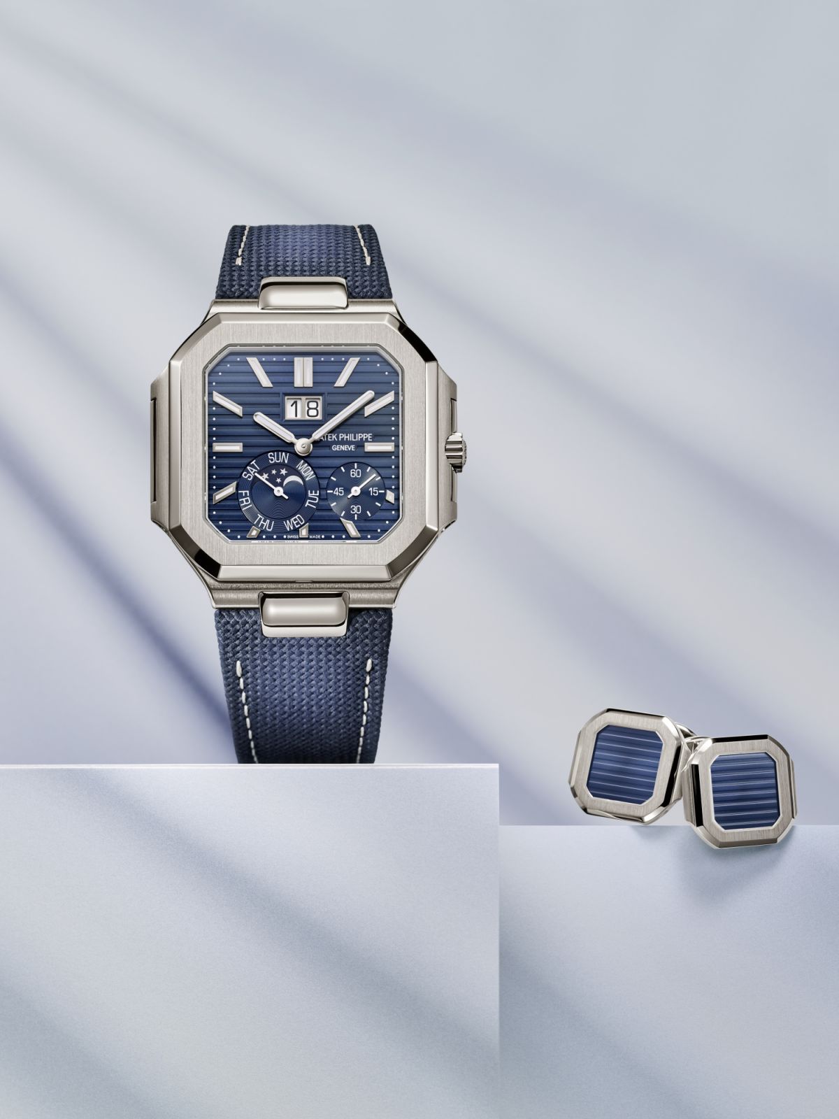 Patek Philippe, 5822P_001, Boutons de manchette 9821G_001