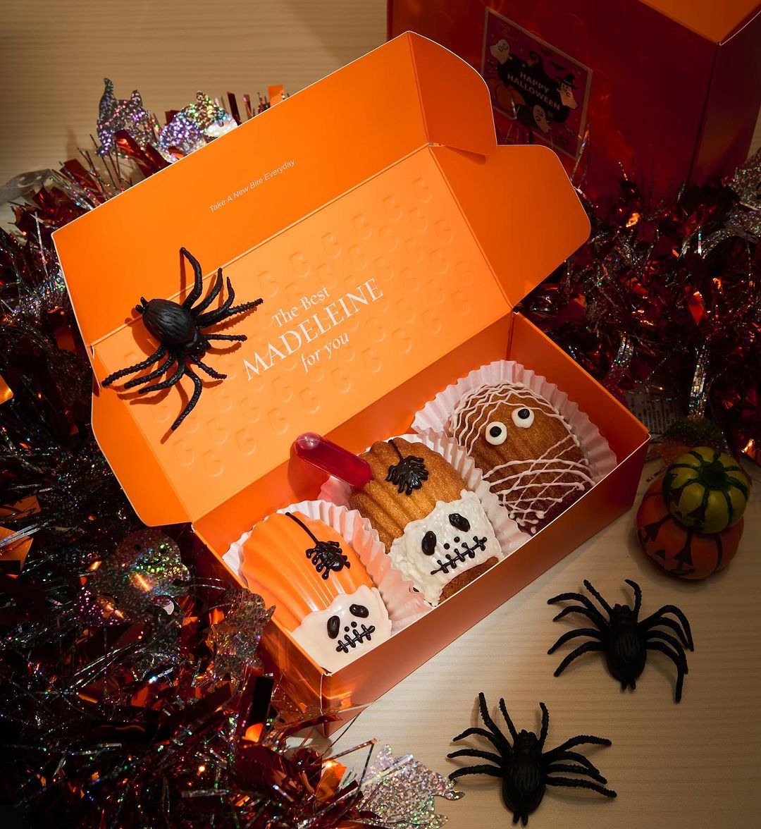 Halloween madeleines from Bake Brown (Photo: Instagram / @bakebrown_my)