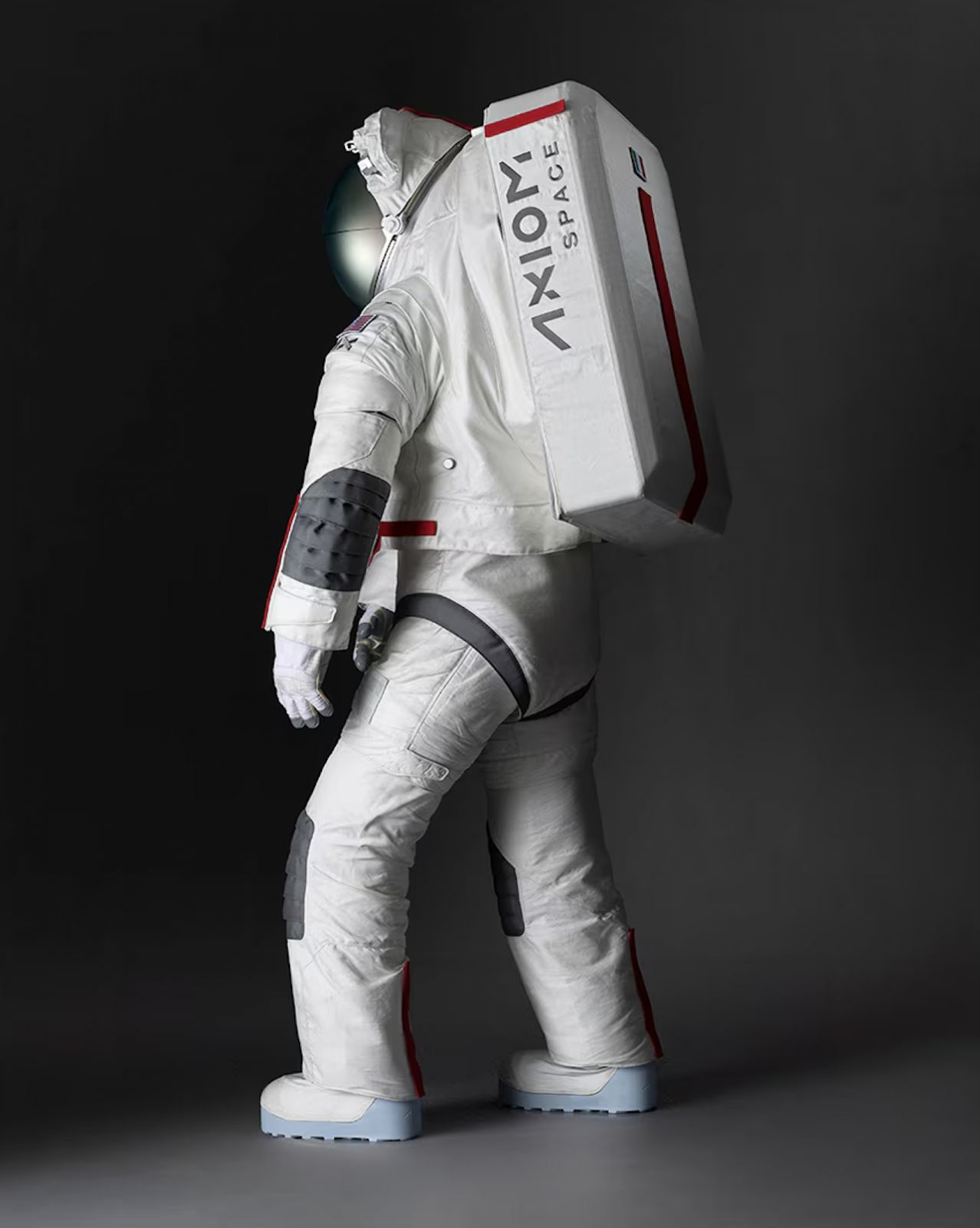 Prada's space suit designed for the Artemis III team in collaboration with Axiom Space