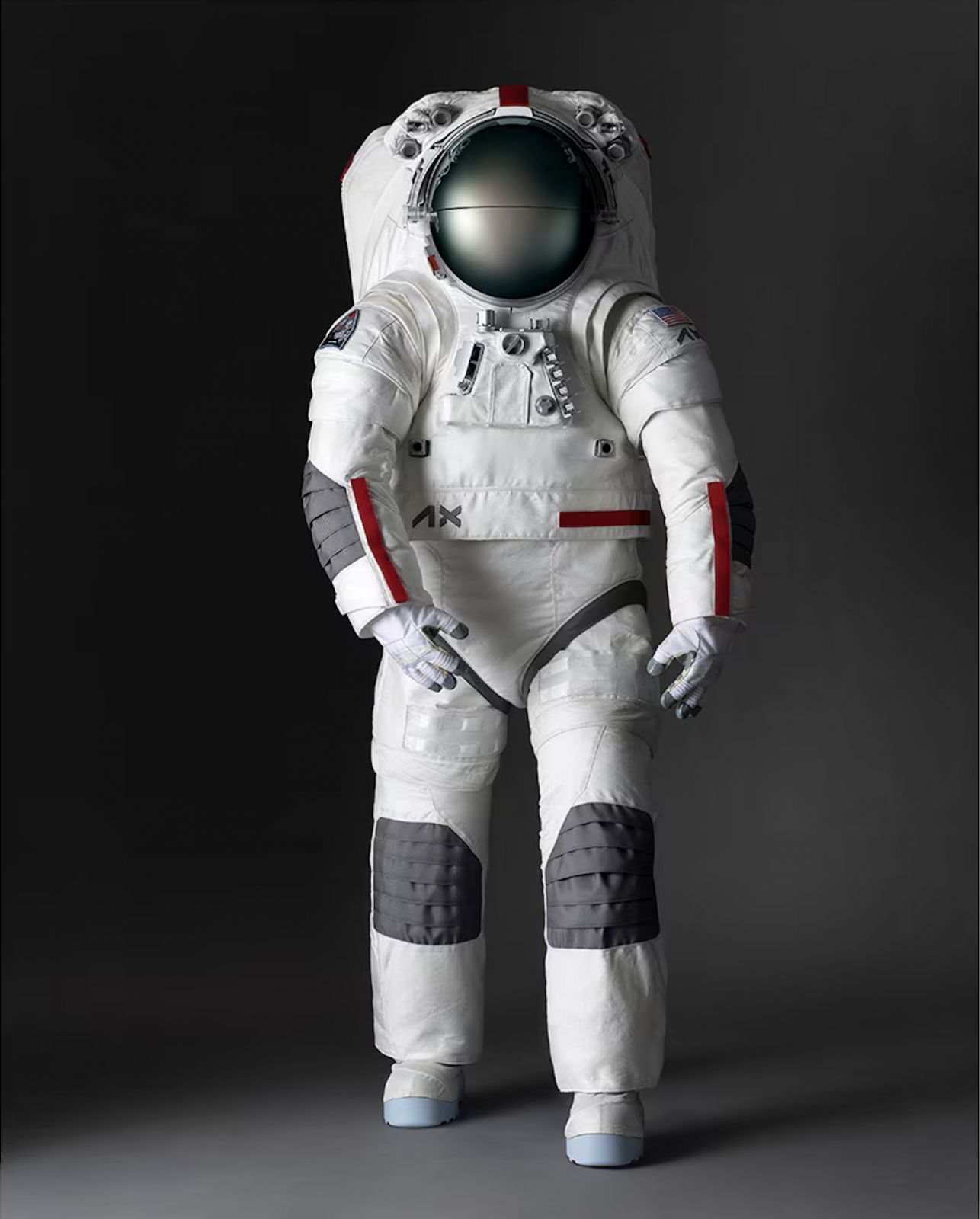 Prada's space suit designed for the Artemis III team in collaboration with Axiom Space