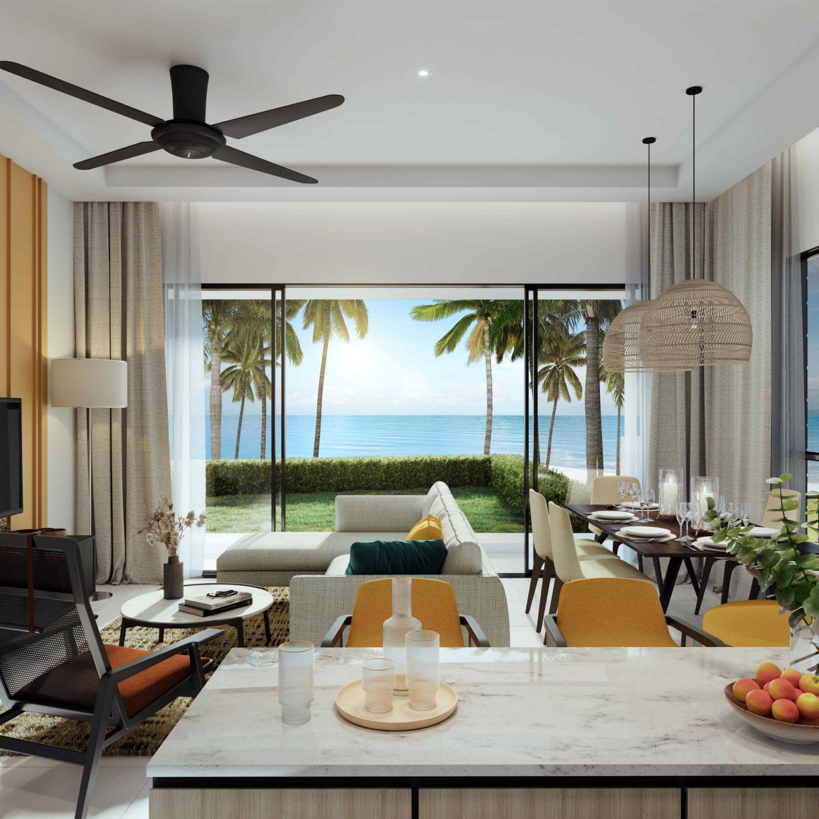 Exceptional views at the Merissa Serviced Suites