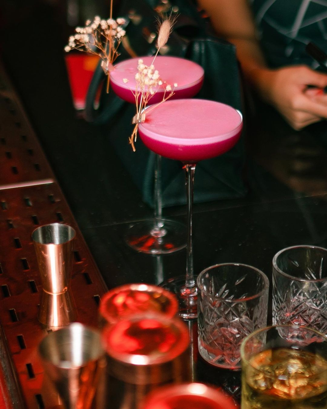 Cocktails at Crane (Photo: Instagram / @craneupstairs)