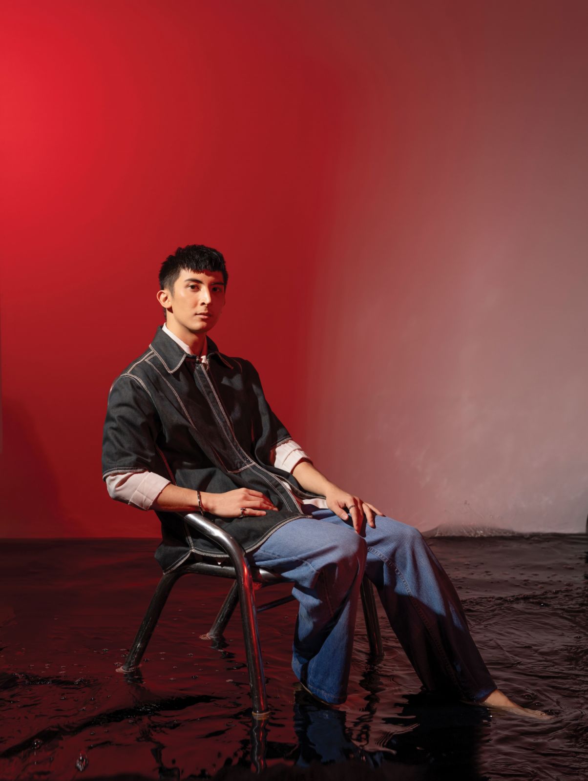 Christian Tantoco during Tatler Asia's Most Stylish shoot (Photo: Pat Diokno)