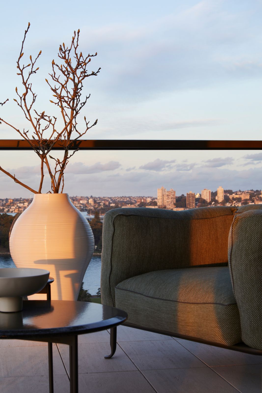 The terrace at the Opera Residence