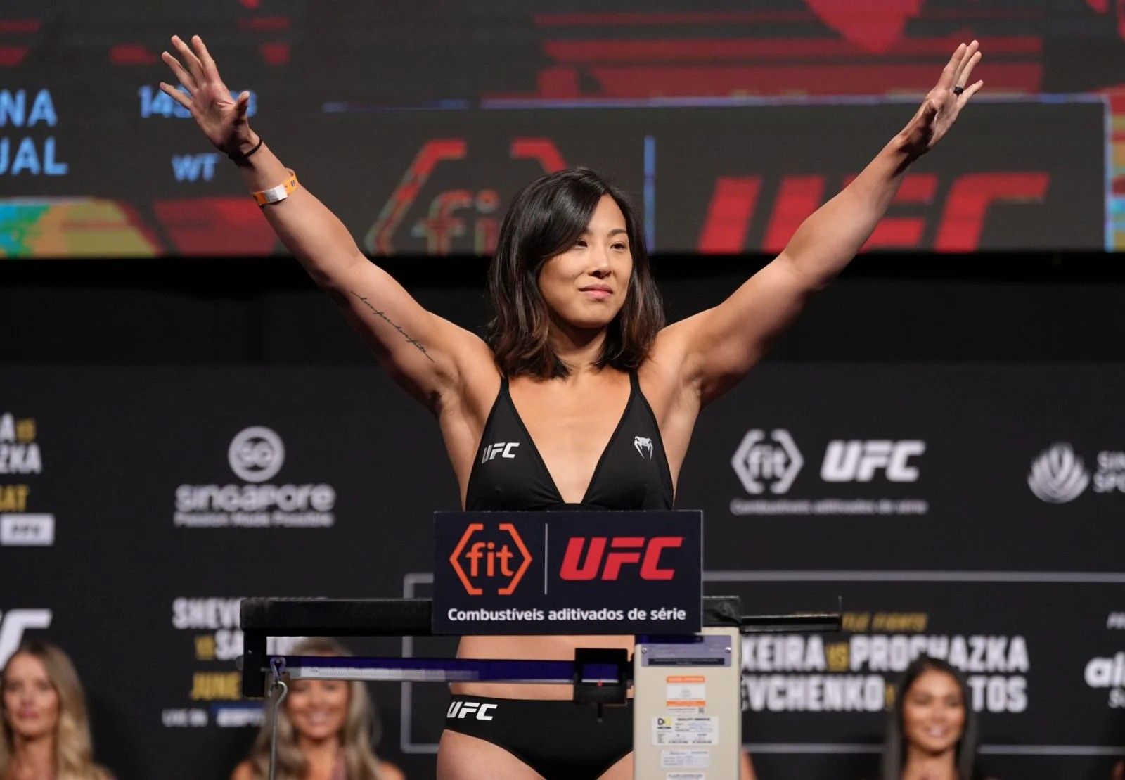 Hong Kong-born Filipino Chinese Ramona Pascual is the first and only female MMA fighter from Hong Kong to compete in the Ultimate Fighting Championship, or UFC for short (Photo: Getty Images)