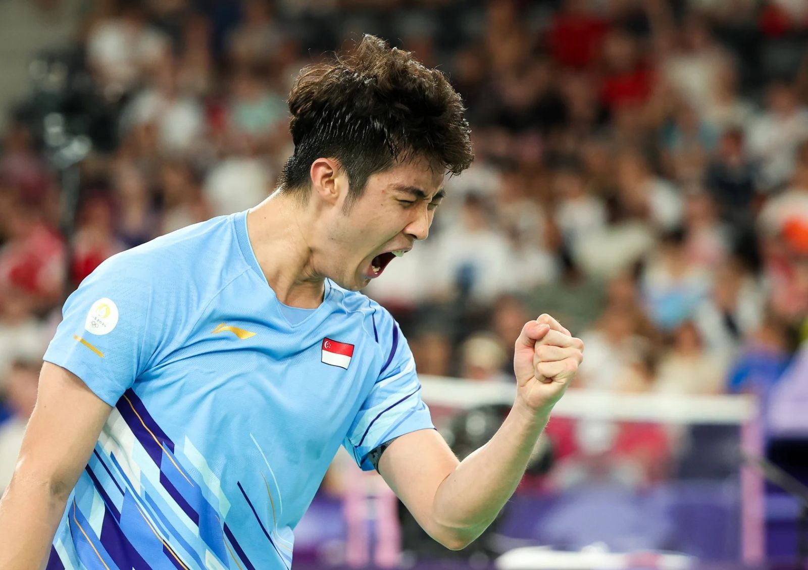 Singapore badminton player Low Kean Yew is the first Singaporean to make it to the Olympic quarter-final in 20 years (Photo: Jeremy Lee/Sport Singapore)
