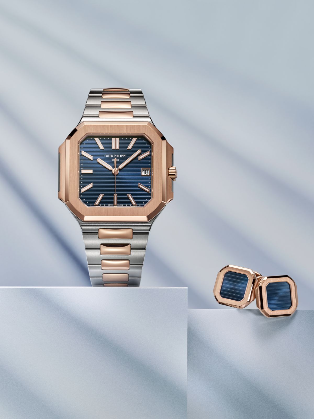 Patek Philippe, 5821/1AR_001, Boutons de manchette 9821R_001