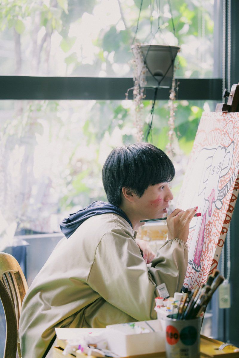 坂東龍汰可說在螢幕上演活了自閉症患者。(Photo: X / @kakurega_tbs)