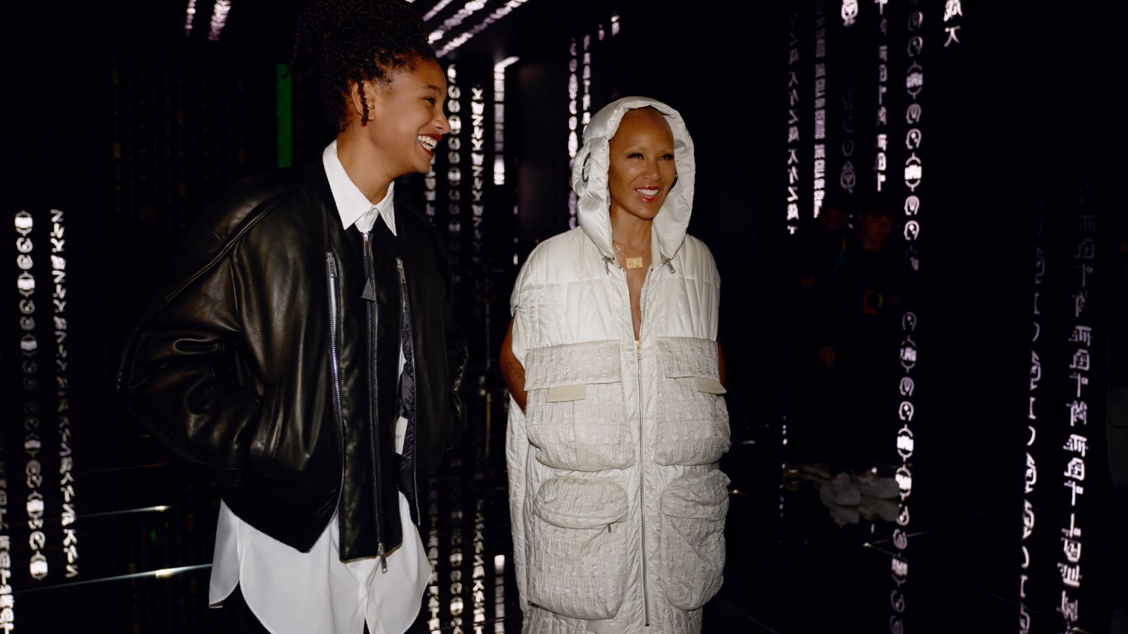 ICONIC MOMENTS：WILLOW & JADA SMITH（Photo：Moncler）