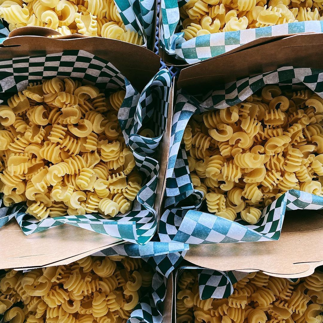 Portions of uncooked radiatori (Photo: Instagram / @madebypaste)