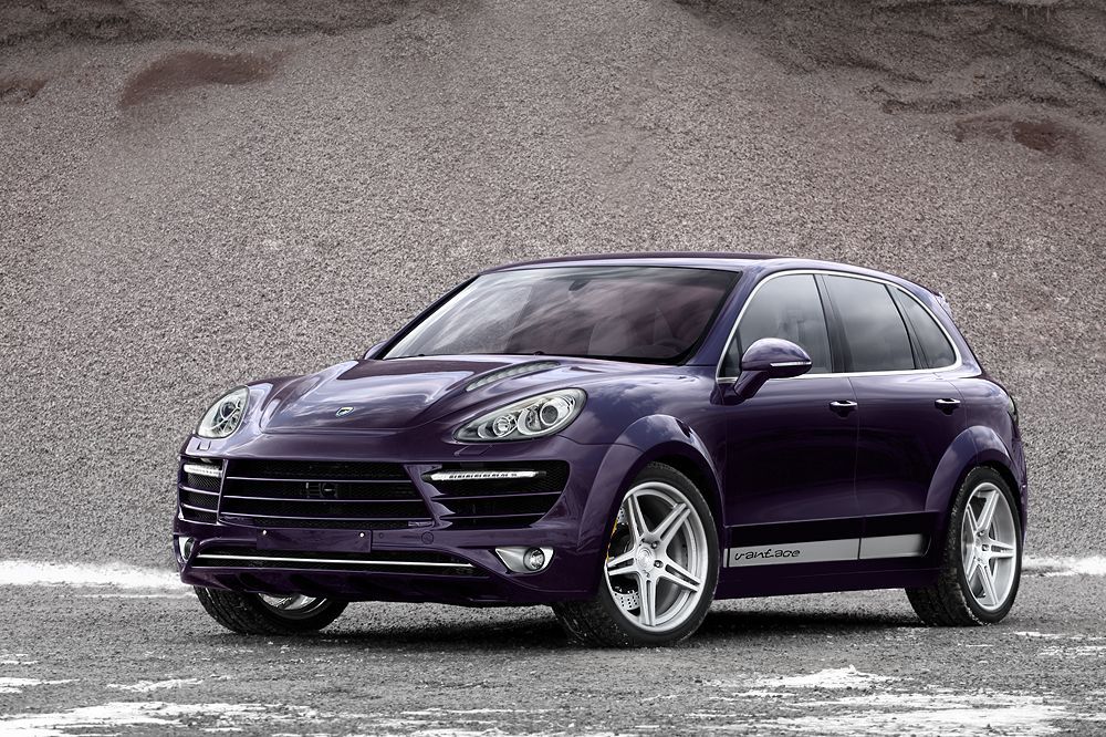 Purple Porsche Cayenne (Photo: Pinterest)