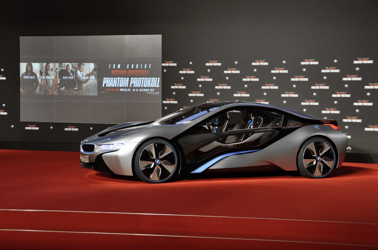 The BMW i8 prototype that was featured in ‘Mission: Impossible – Ghost Protocol’ (Photo: BMW Group)