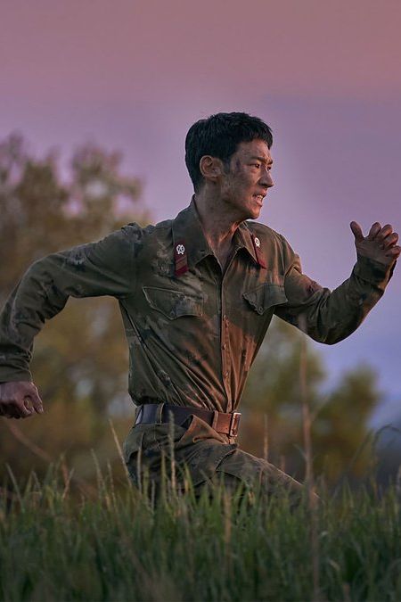 Lee Je-hoon as North Korean soldier Sergeant First Class Lim Gyu-nam in Escape