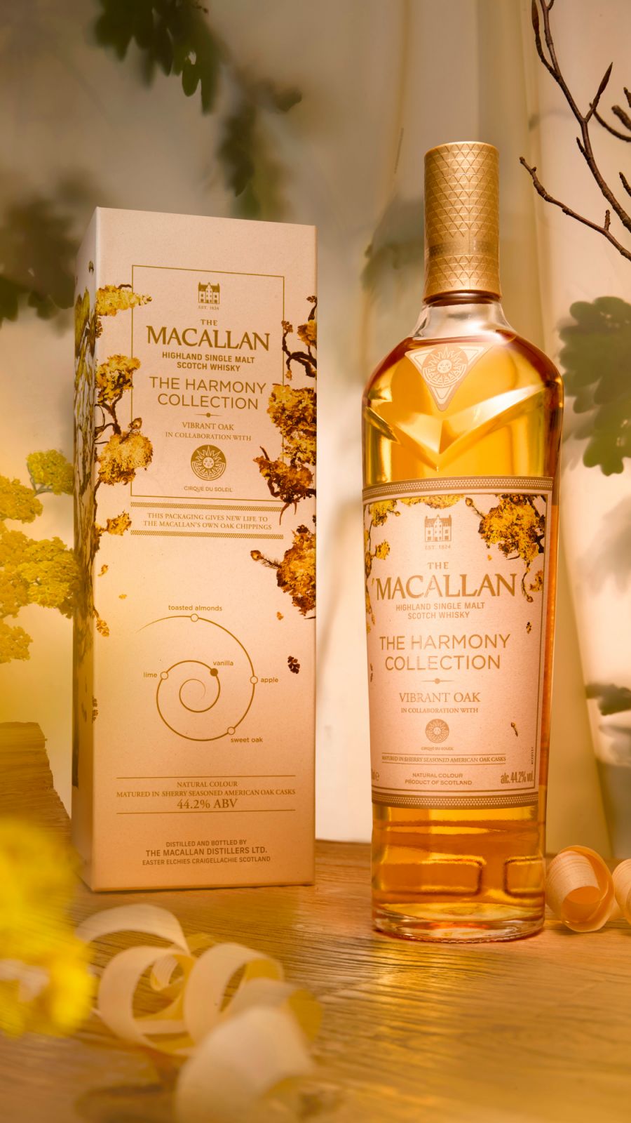 The Macallan Harmony Collection's fourth release of Vibrant Oak