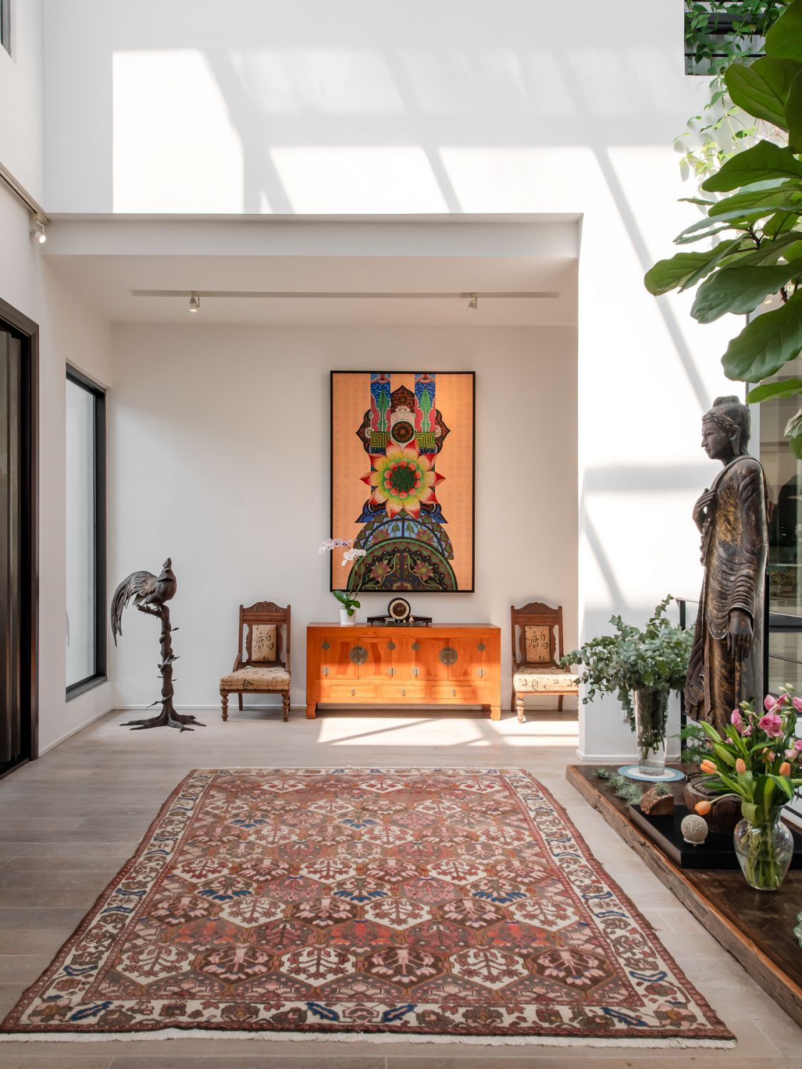 A serene modern tropical bungalow by Seshan Design (Photo: David Yeow)