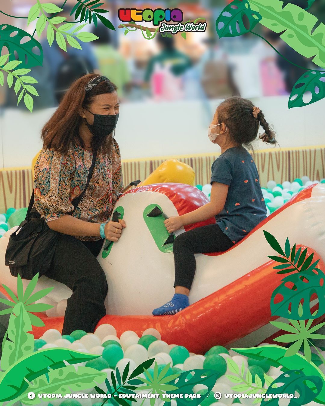 Family fun at Utopia Jungle World (Photo: Instagram / @utopiajungleworld_)