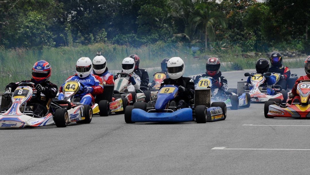 Go-karting at Permas Go-Kart Club Sdn Bhd (Photo: Instagram / @singaporekarting)