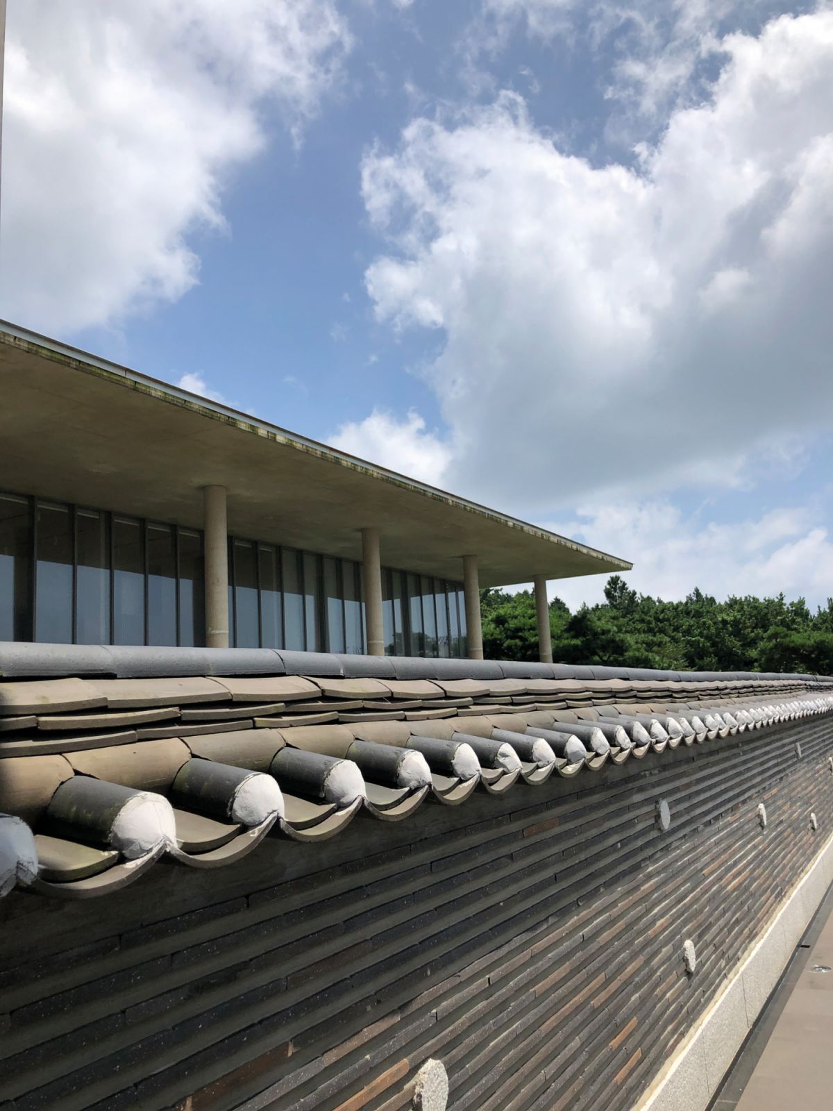 The exteriors of the Bonte Museum by Tadao Ando (Photo: Changmin Ku)