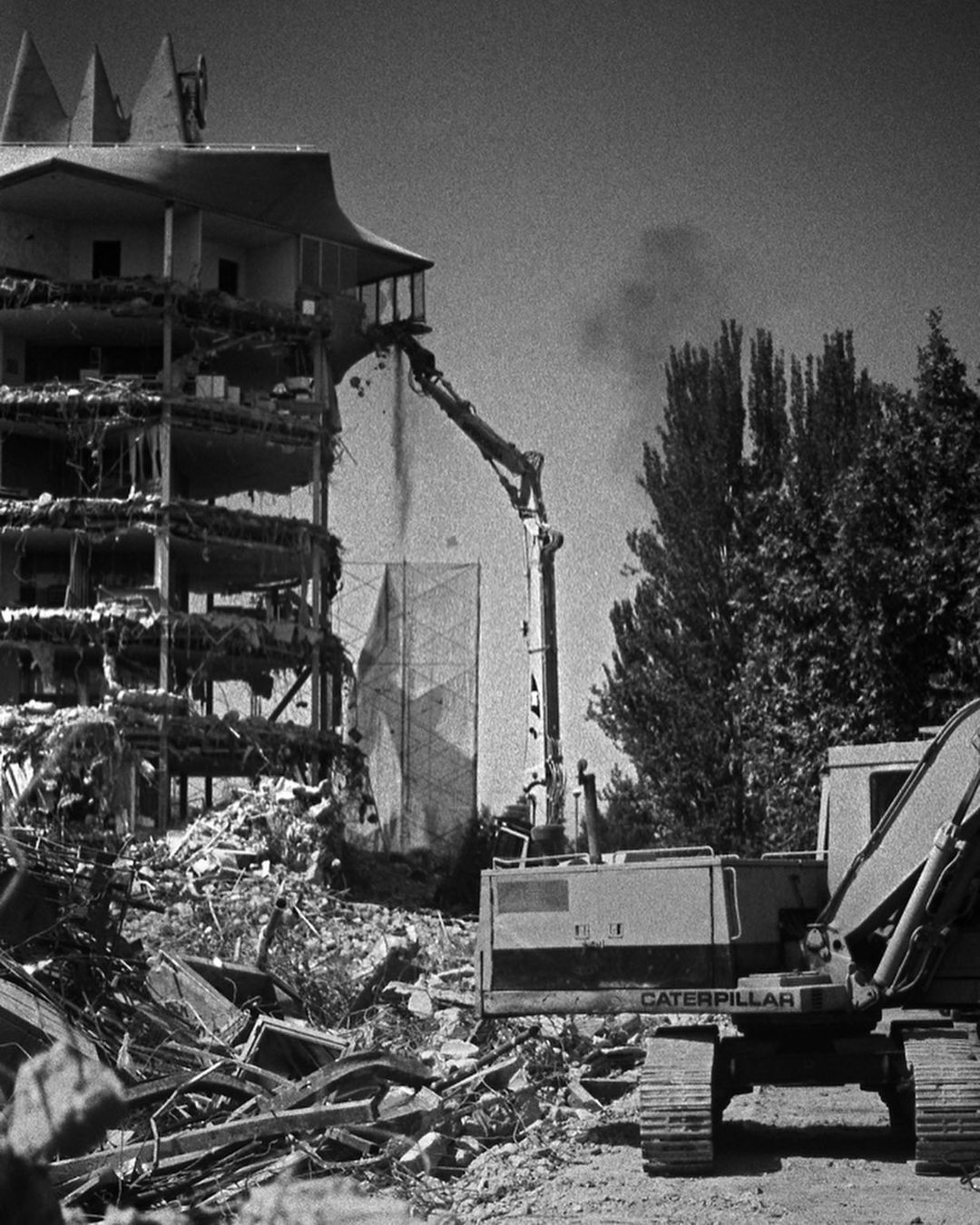 Demolition was carried out almost in secret in 1999 (Photo: Instagram / @haus_oft)