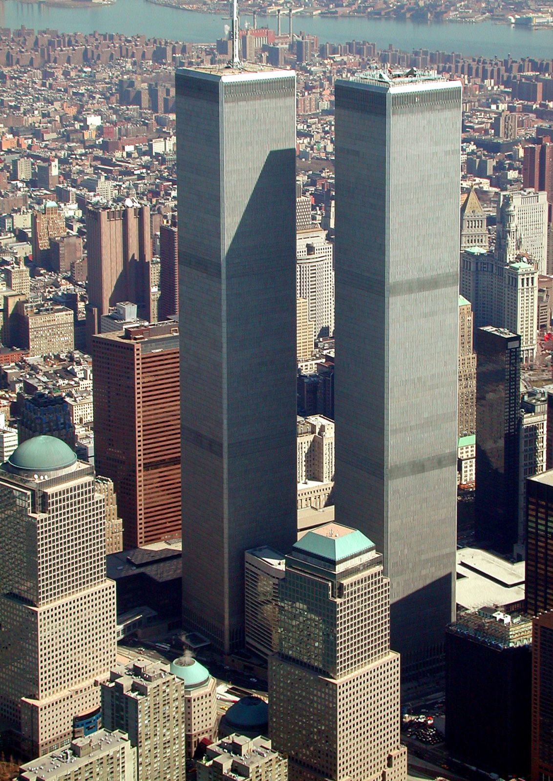 The World Trade Center briefly held the title of world’s tallest buildings (Photo: WikiCommons)