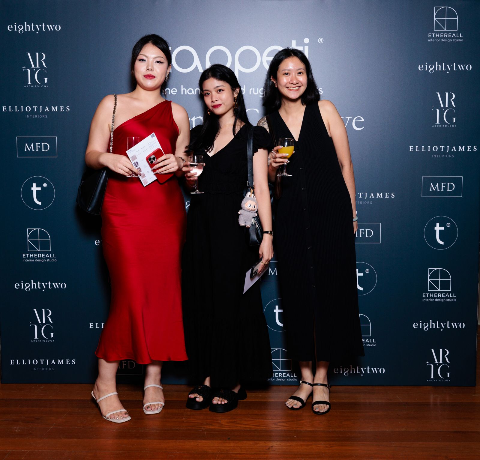 Danielle Ma, Aubrey Soh and Tracy Lim