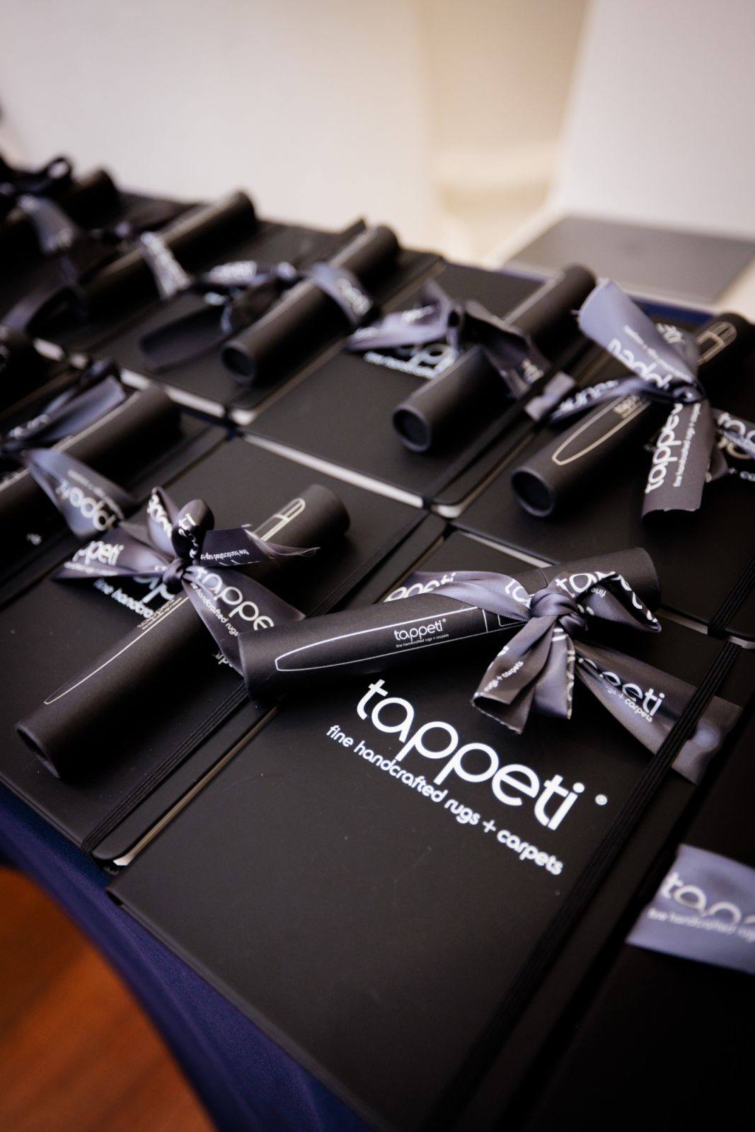 The luxurious gifts for the guests at the Tappeti Designer Collective launch
