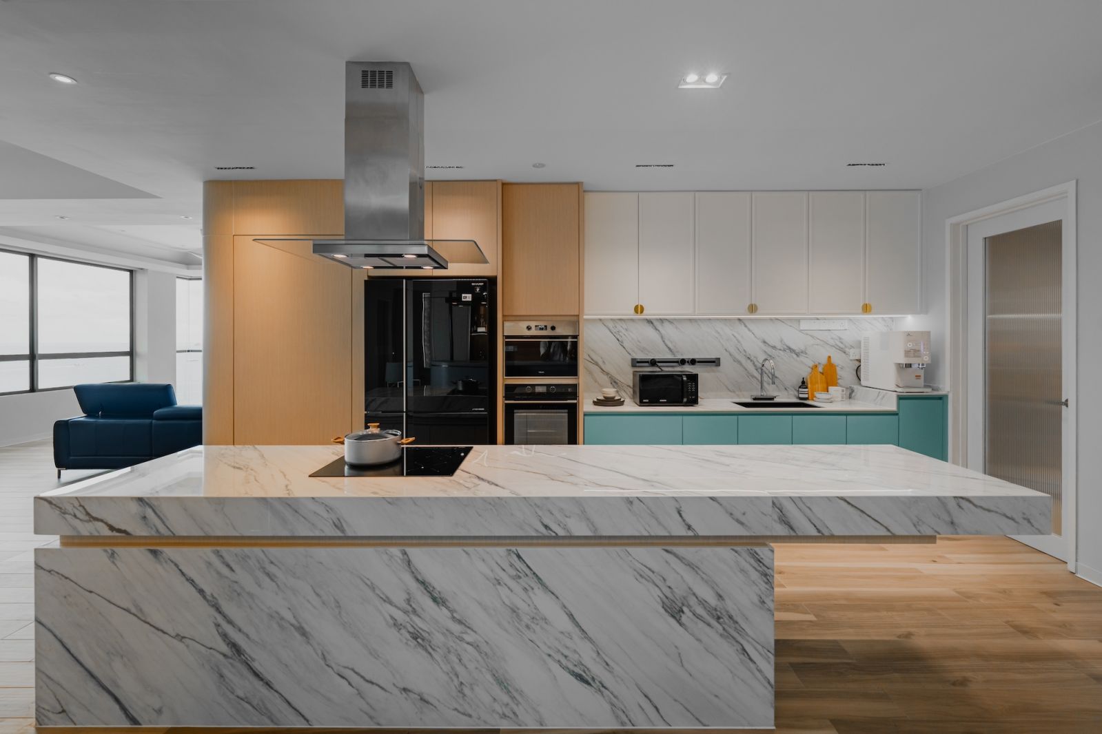 Cosentino surfaces were favoured throughout