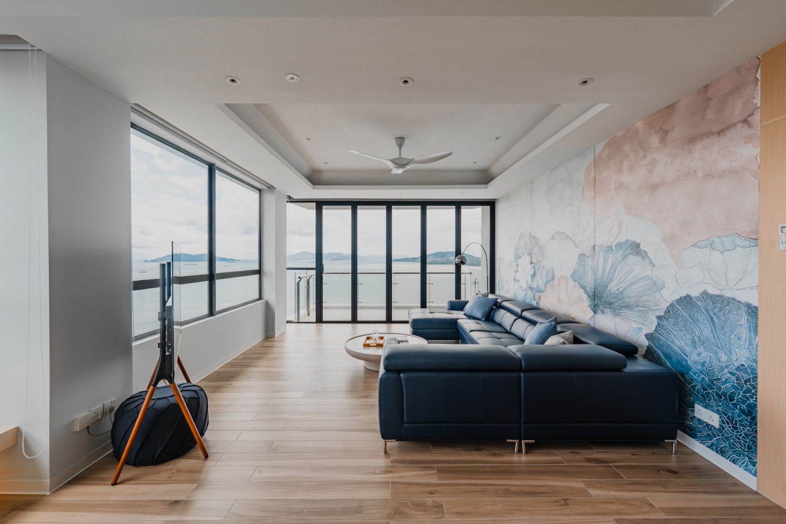One of the most notable features is its breathtaking sea view