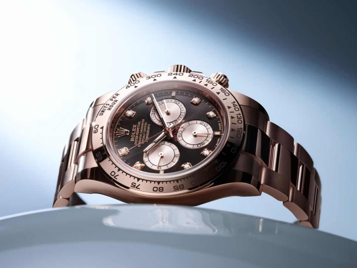 Dòng Rolex Daytona thường có giá bán lại dao động từ 148% đến 168% so với mức giá gốc (Ảnh: Rolex)